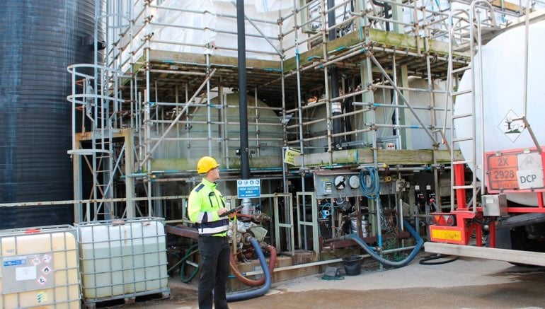 Controllo inertizzazione